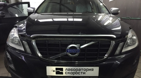 Отключение и удаление сажевого фильтра на Volvo XC60 2.4d 163hp 2009 года выпуска