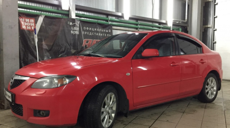 Чип тюнинг и отключение катализаторов на Mazda 3 1.6i 105hp 2008 года выпуска