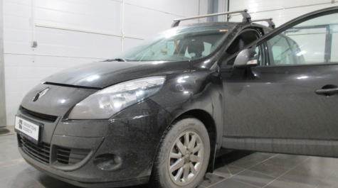 Программное отключение сажевого фильтра на Renault Scenic III 1.5 DCI 110hp 2010 года выпуска