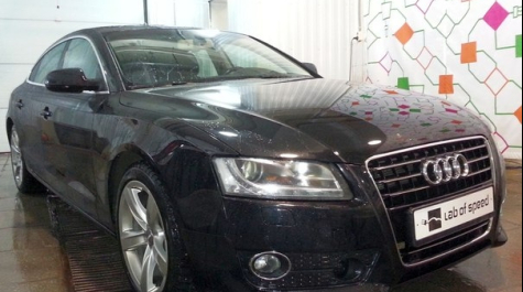 Отключение катализаторов на Audi A5 3.2 FSI 265hp 2009 года выпуска