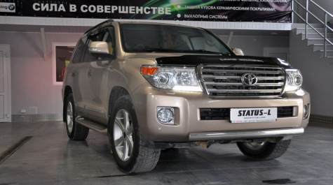 Чип тюнинг Toyota Land Cruiser 200 4.5d 235hp 2013 года выпуска