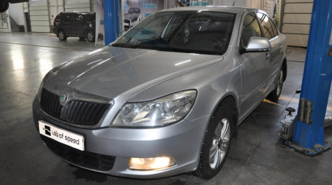 Отключение и удаление катализатора Skoda Octavia 1.6 102hp 2010 года выпуска