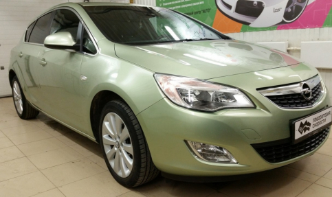 Чип-тюнинг Opel Astra J 1.6 116hp 2012 года выпуска