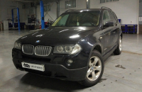 Удаление и отключение катализаторов на BMW X3 e83 2.5 si 218hp (Фото 1)